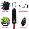 Resistance Bands Set Workout Bands with Door Anchor and Handles