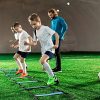 Maximize Athletic Performance with the Agility Ladder Training Set: Ideal for Soccer, Football, and Sports Enthusiasts, 12Rung 20ft Kit with Cones and Stakes