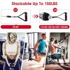 Resistance Bands Set Workout Bands with Door Anchor and Handles