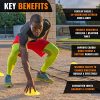 Invincible Fitness Agility Ladder Training Equipment Set