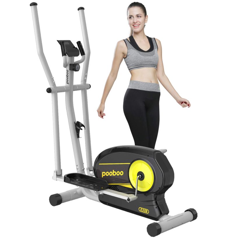 Afully Elliptica Machine Eliptical Trainer with 8 Levels Magnetic Resistance