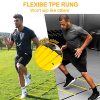 Adjustable Rungs Agility Ladder Speed Agility Training Set