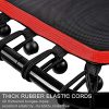 ONETWOFIT 51" Silent Trampoline with Adjustable Handle Bar