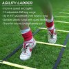 I IHAYNER Speed & Agility Training Ladder Set with 5 Cones