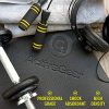 Exercise Mat 6'x6'x7mm | Large Workout Mat for Home