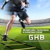 GHB Pro Agility Ladder Agility Training Ladder Speed 12 Rung 20ft