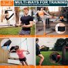 Resistance Bands Set, Including 5 Stackable Exercise Bands