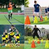 Yes4All Agility Hurdles Cone Set for Speed and Balance Exercises for All Ages