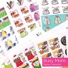 Gym 2021-2022 18-Month Planner Weekly & Monthly Views