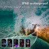 GOGUM Fitness Tracker, Heart Rate Monitor IP68 Waterproof