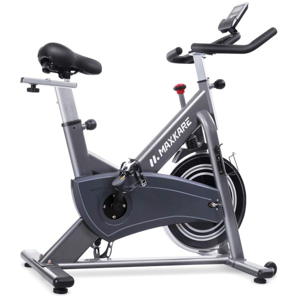 MaxKare Magnetic Exercise Bike Belt Drive Stationary Indoor Cycling Bike