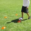 GoSports Agility Training Sport Cone 20 Pack with Tote Bag