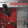 Health Gear ITM4.5 Adjustable Heat, Massage Inversion Table