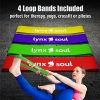 16 PCS Premium Quality - Pro Resistance Rubber Band Set by LYNXSOUL