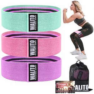 Legs and Butt Exercise Bands Set Booty Hip Bands Wide