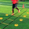 Arespark Agility Ladder, 12 Rung Training Speed Ladder & 10 Sports Cones