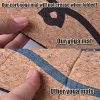 Cork Yoga Mat,7mm Thick Yoga Mat Eco Friendly,72 x 24 Inch