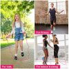 Kuject Skipping Rope Pink, Adjustable Weighted Handle Jump Rope
