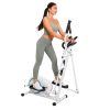 Elliptical Training Machine with LCD Monitor Full-Body