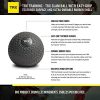 Gym Ball Easy-Grip Tread & Durable Rubber Shell