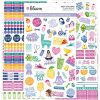 bloom daily planners Health Wellness and Fitness Planner Stickers