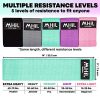 MhIL 5 Resistance Bands - Best Exercise Bands for Women and Men