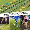 Bligo Speed Agility Training Equipment Set - Includes 23 ft Ladder