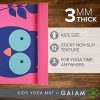 Gaiam Kids Yoga Mat Exercise Mat, Yoga for Kids with Fun Prints