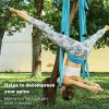 Gonex Aerial Yoga Swing Set, Yoga Hammock Trapeze Sling Kit