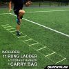 QuickPlay PRO No Tangle Agility Ladder with Quick Lock