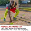Agility Ladder and Cones with 12 Disc Cone