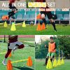 Yes4All Agility Hurdles Cone Set for Speed and Balance Exercises for All Ages