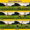 Yes4All Agility Ladder – Speed Agility Training Ladder with Carry Bag