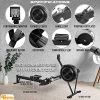 Rowing Machine - Home Gym Equipment with 10 Levels Air Resistance