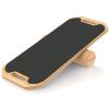 EveryMile Balance Board Trainer, Wooden Roller Board