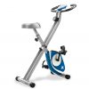 XTERRA Fitness Folding Exercise Bike, Silver
