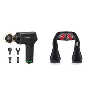 Snailax Massage Gun Neck Massager Bundle- Deep Tissue