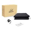 Snailax Massage Mat with Heat - 10 Motors Vibrating Massage