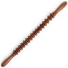 Cellulite Massage Roller Stick - Wooden 21" Ribbed Muscle Roller Stick