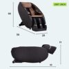 Shiatsu Massage Chairs Full Body and Recliner Zero Gravity
