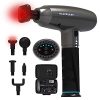 Heated Massage Gun with 5 Massage Heads and 5 Powerful Speeds