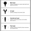 Mini Portable Massage Gun, Electric Cordless Deep Tissue