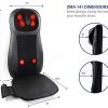 Zyllion Shiatsu Back and Neck Massager Cushion Pad