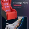 BestMassage Full Body Shiatsu Massage Chair With 3-Speed