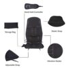 Vibration-Back-Massager with Heat, Back-Massage-Cushion