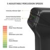 Snailax Cordless Percussion Massage Gun - Deep Tissue
