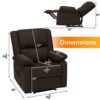 Esright Recliner Chair with Massage Heated Function