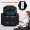 Reclining Sofa PU Leather Electric Massage Chair