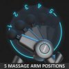 RENPHO R4 Massage Gun with Adjustable Arm, Percussion Massager Gun