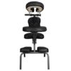 Portable Light Weight Massage Chair Leather Pad Travel Massage